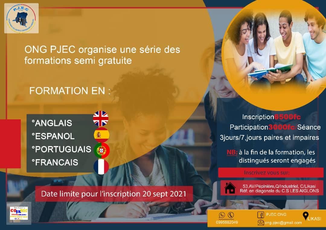 Formation en langue ong pjec